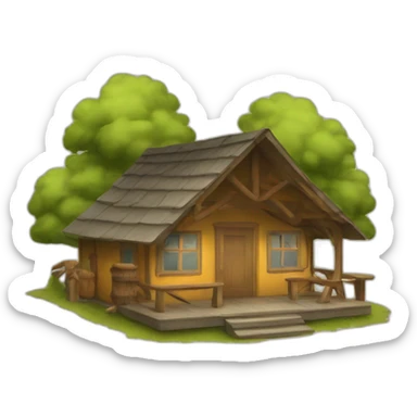 camp house sticker