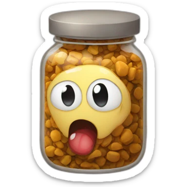 jar-with-a-kidney-stone sticker