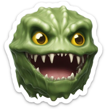 devourer from dungeons and dragons super realistic sticker
