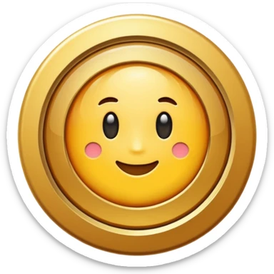 Award in the form of a badge sticker