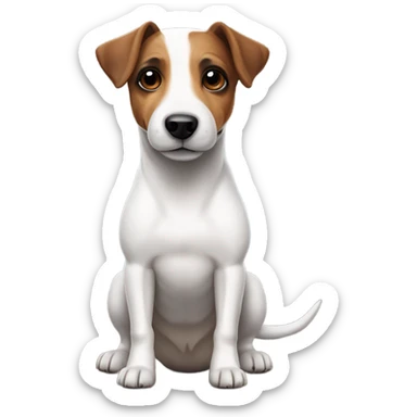 Jack Russel dog  sticker
