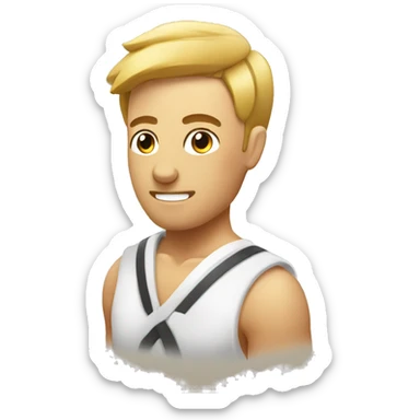 massage sport sticker