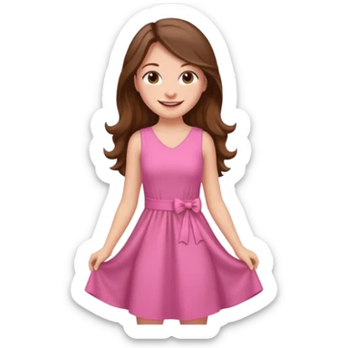 Girly girl sticker