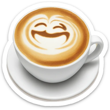 Latte  sticker