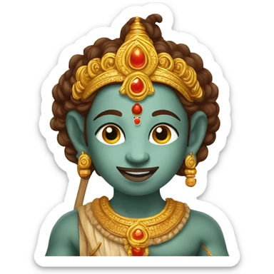 Sita Ram hanuman sticker
