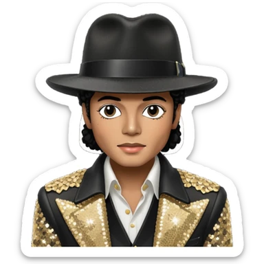 michael jackson billy jean sticker
