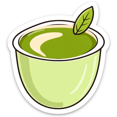 Matcha sticker