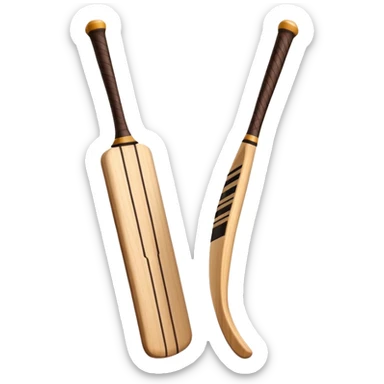 Cricket bat sticker