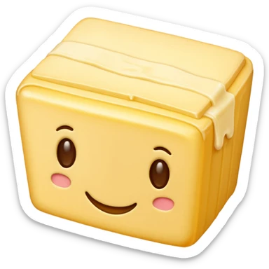 butter emoji png sticker