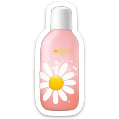 body splash 250ml that expresses daisy sticker