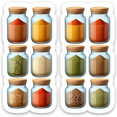 Spice Jar Collections sticker