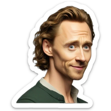 Tom hiddleston in 2011 sticker