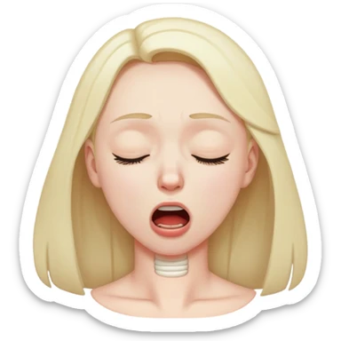 Give me crashout and choking yourself out  sticker