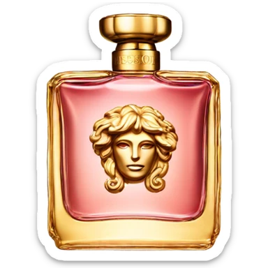 Versace perfume sticker