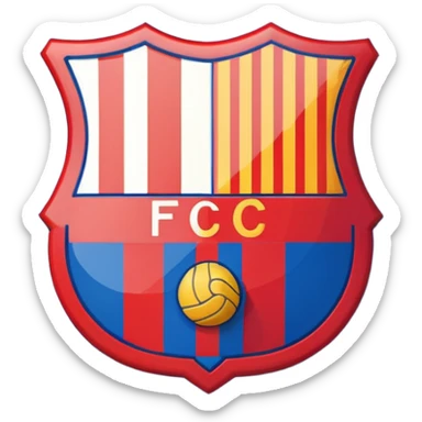 Barcelona logo sticker