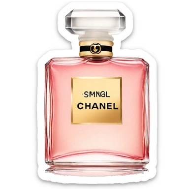 Chanel perfume sticker