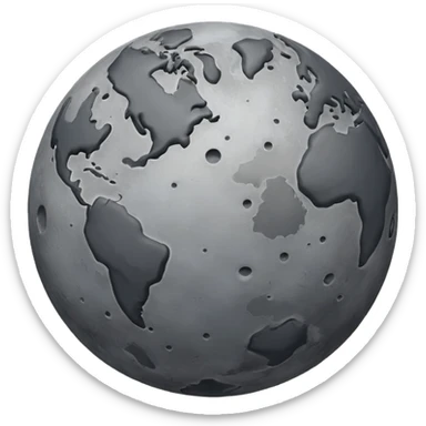 The planet Mercury sticker