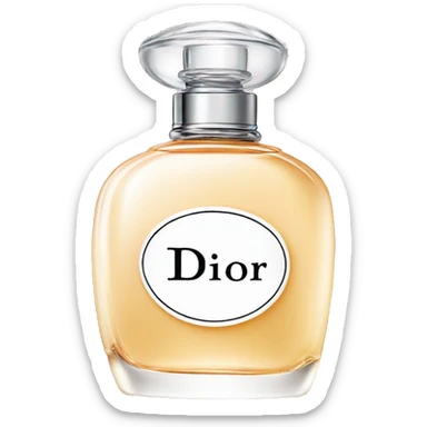 Dior perfum sticker