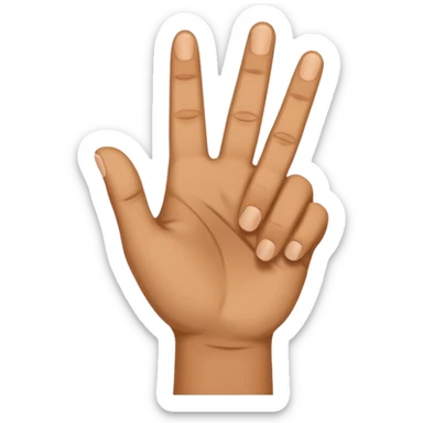 Westside hand sign sticker