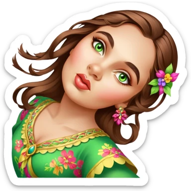 Traditional Dancer sticker