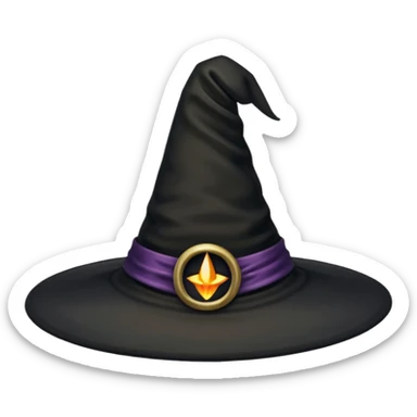 Witch Hat sticker