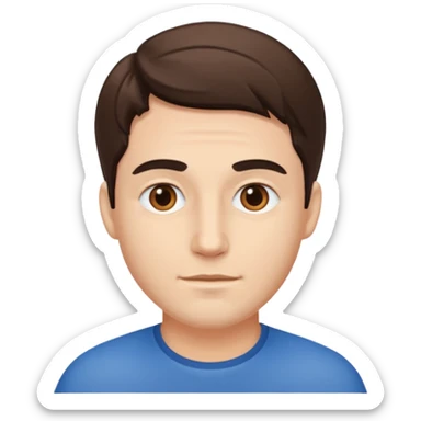 Québécois man sticker