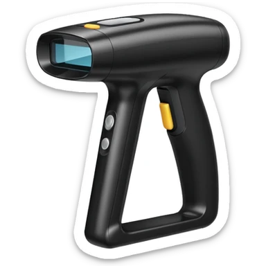 Hand-held scanner  sticker