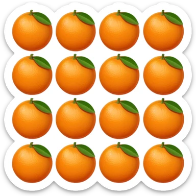 valencia portakal sticker