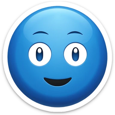 Roblox game verify emoji but in blue colour of roblox sticker