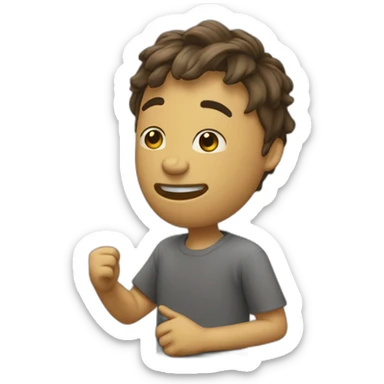 chat fesans un dab sticker