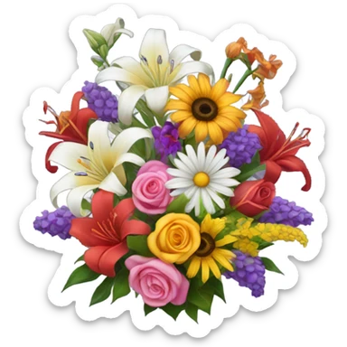 bouquet  sticker