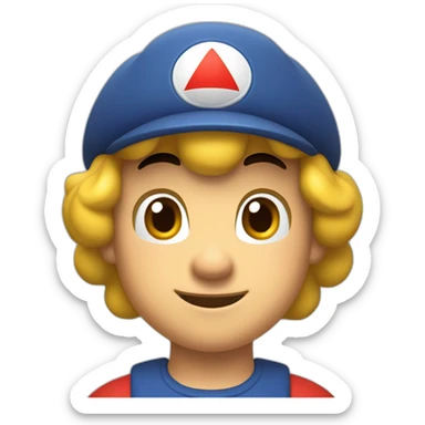 mario avec des femelles sticker