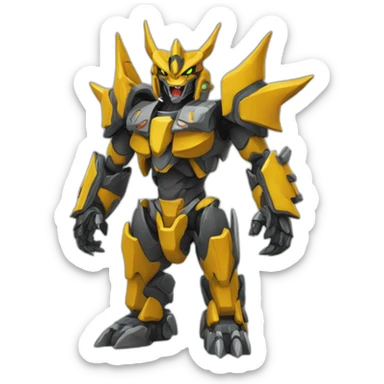 Wargreymon sticker