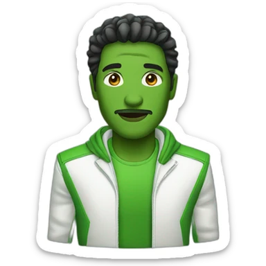 green lamborghini sticker