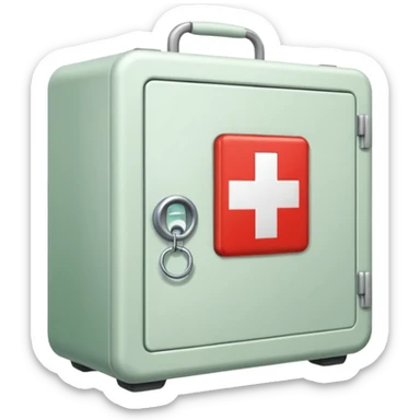 first aid cabinet sticker