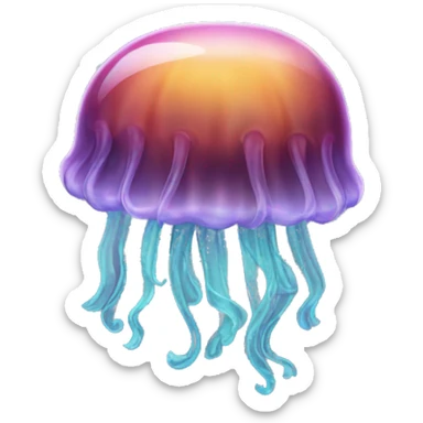 Jelly fish  sticker