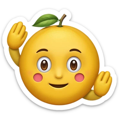 Голубой бантик sticker