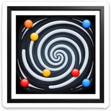 "Ideas" in a tarpit, just like how dinosaurs died in the tarpit, but the main character is that "idea" sticker