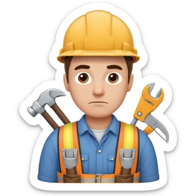 the restless builder sticker