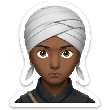 ninja in turban sticker