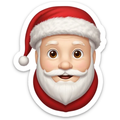 santa baby sticker