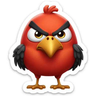Angry birds terence sticker