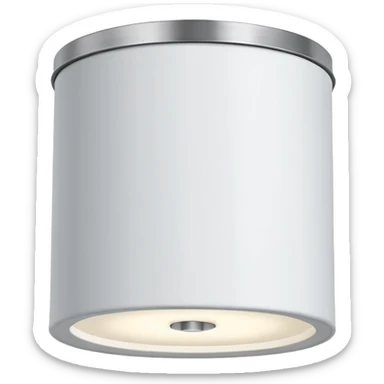 white led cilynder ceiling lamps sticker