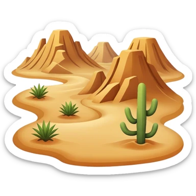 desert sticker