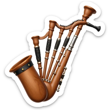Bagpipes sticker