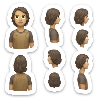 Ladron persona sticker