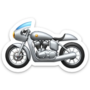 Bullet bike emoji sticker
