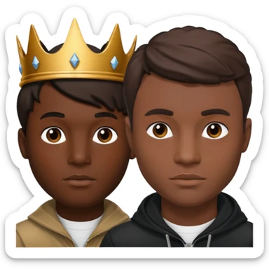 King Von Rapper and Charlie Kirk sticker