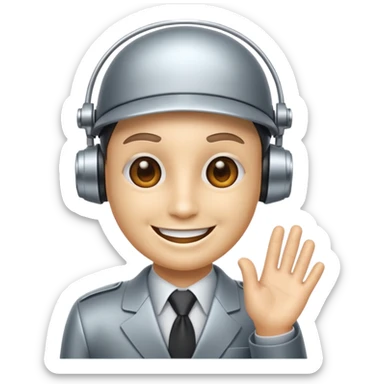 it should be joke from AI agent  sticker