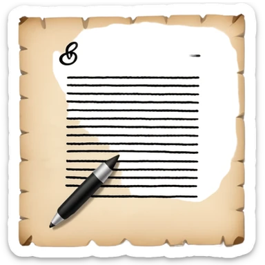 Auction Wil note sticker